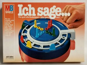 gebrauchtes Spiel – Ich sage . . . das gute alte Knobelspiel 1985 MB Spiele - ab 8 Jahren - 2 bis 4 Spieler - Spieldauer ca 20 Minuten