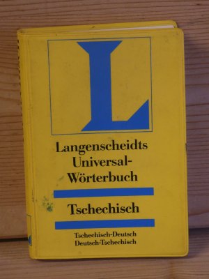 gebrauchtes Buch – drieschová, dr. ivana von den – Langenscheidt Universal-Wörterbuch "TSCHECHISCH" Tschechisch-Deutsch /Deutsch-Tschechisch in einem Band
