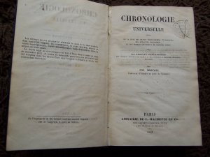 antiquarisches Buch – De M. V – Histoire Universelle, Chronologie Universelle