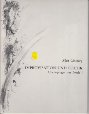 Improvisation und Poetik Band 1-3, Signiert