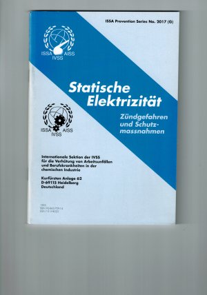 gebrauchtes Buch – Beck – Statistische Elektrizität - Zündgefahren und Schutzmassnahmen