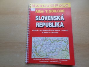 Marco Polo Atlas Slowakei - Slovenská Republika - 1:200.000