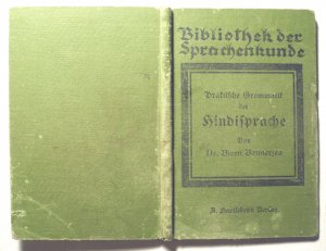 antiquarisches Buch – Biren Bonnerjea – Praktische Grammatik der Hindisprache.