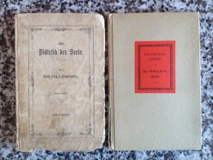 3 Bände): 1. diätik der seele - valere aude! 2. Zur Diätik der Seele. 3. Ernst Freiherr von Feuchtersleben. Pädagogische und politische Schriften und […]