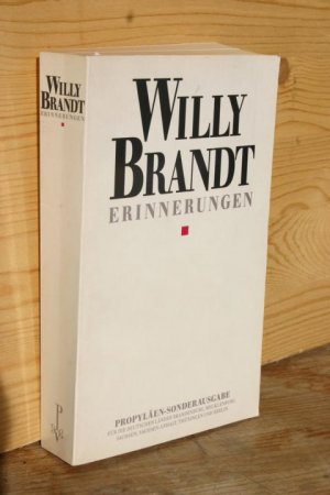 gebrauchtes Buch – Willy Brandt – Erinnerungen