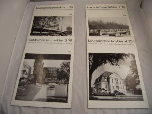 Landschaftsarchitektur 1 - 4 1975