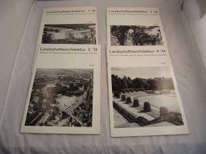 Landschaftsarchitektur 1 - 4 1974