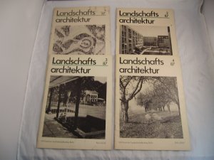 Landschaftsarchitektur 1 - 4 1973