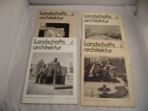 Landschaftsarchitektur 1 - 4 1986