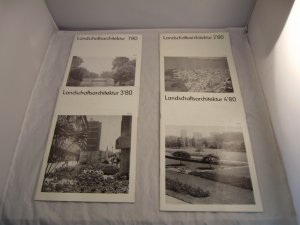 Landschaftsarchitektur 1 - 4 1980