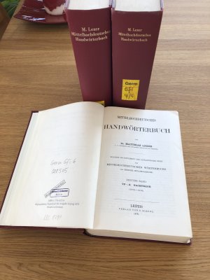 Mittelhochdeutsches Handwörterbuch