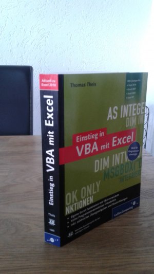 gebrauchtes Buch – Thomas Theis – Einstieg in VBA mit Excel - Für Microsoft Excel 2002 bis 2010