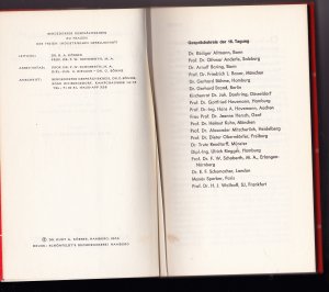 gebrauchtes Buch – Dahrendorf, Prof. Dr – Industrielle Gesellschaft - menschlich oder unmenschlich? - Bergedorfer Protokolle Band 10 - Bergedorfer Gesprächskreis zu Fragen der freien industriellen Gesellschaft