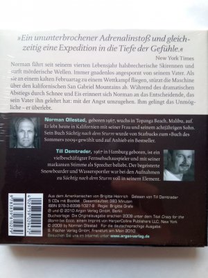 neues Hörbuch – Norman Ollestad – Süchtig nach dem Sturm