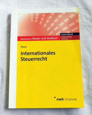 gebrauchtes Buch – Tobias Plenk – Internationales Steuerrecht - Basiswissen Steuer und Studium