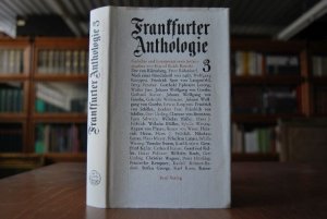 Frankfurter Anthologie. Band 3. Gedichte und Interpretationen. Herausgegeben und mit einer Nachbemerkung versehen.