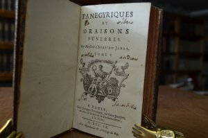 antiquarisches Buch – Abbe du Jarry – Panegyriques et Oraisons funebres. Tome I (apart).