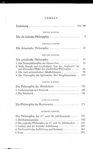 antiquarisches Buch – Ernst von Aster  – Geschichte der Philosophie.