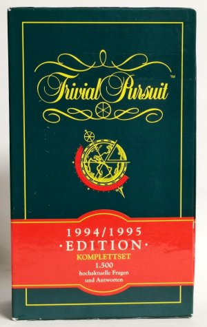 Trivial Pursuit 1994/1995 Edition Komplettset - Jahresausgabe - 1500 Fragen & Antwort 1994 Horn Abbot - ab 15 Jahren - für 2 - 4 Spieler