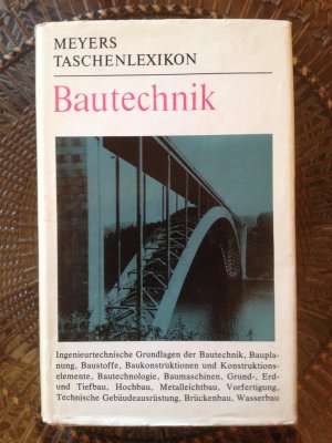 gebrauchtes Buch – Meyers Taschenlexikon – Bautechnik