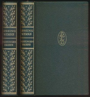 Werke. 2 Bände (komplett),, Herausgegeben von Paul Stapf. Band 1: Gedichte. Fabeln. Dramen. Briefe. Band 2: Kritische Schriften - Literaturbriefe, Laokoon […]