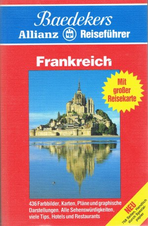 gebrauchtes Buch – Frankreich mit zusätzlicher Landkarte