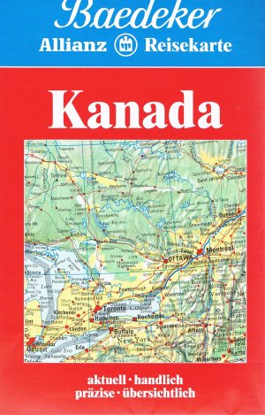 gebrauchtes Buch – Kanada mit zusätzlicher Landkarte