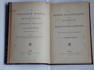 DARSTELLENDE GEOMETRIE IN ORGANISCHER VERBINDUNG MIT DER GEOMETRIE DER LAGE Buch von 1883