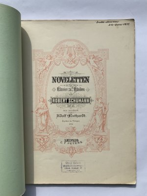 antiquarisches Buch – Robert Schumann – Noveletten  (Peters 2308) Opus 21