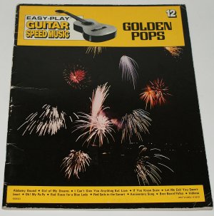 gebrauchtes Buch – GOLDEN POPS 12 -- Easy-Play Guitar Speed Music