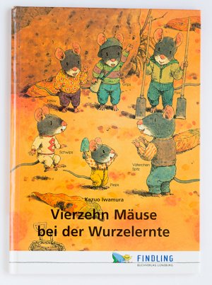 Vierzehn Mäuse bei der Wurzelernte