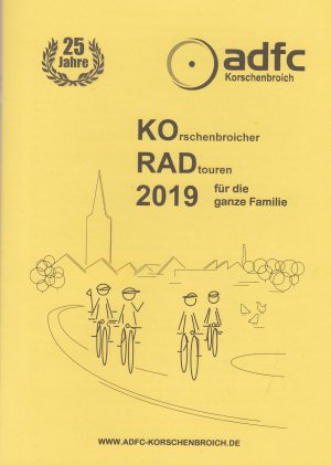 gebrauchtes Buch – Adfc- Ortsgruppe Korschenbroich – 064 Adfc- Ortsgruppe Korschenbroich Korschenbroicher RADtouren 2019