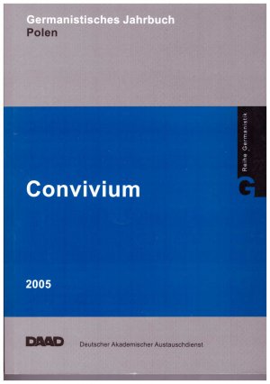 Convivium 2005. Germanistisches Jahrbuch Polen