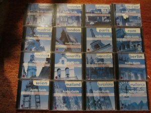 neues Hörbuch – REISEFÜHRER Hörbuch Audio-Guide AMSTERDAM BUDAPEST LONDON MADRID WIEN SALZBURG TENERIFFA MAILAND STOCKHOLM