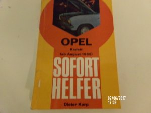 SOFORT HELFER Opel Kadett B / Olympia / LS ab August 1965 * Dieter Korp