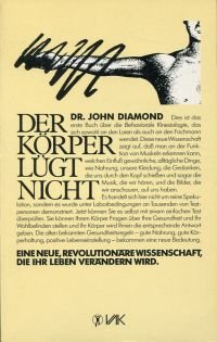 gebrauchtes Buch – John Diamond – Der  Körper lügt nicht.