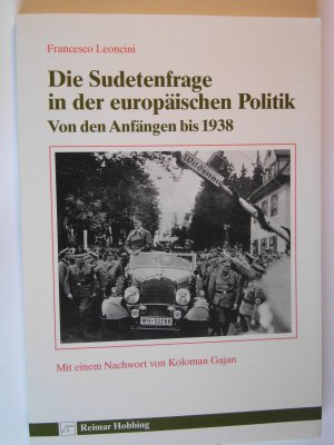 Die Sudetenfrage in der europäischen Politik