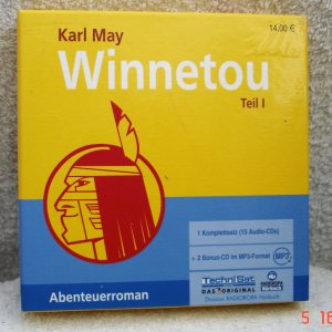 gebrauchtes Hörbuch – Karl May – Winnetou I Audio-CD – Hörbuch / Karl May (ohne MP-3 CD 1)