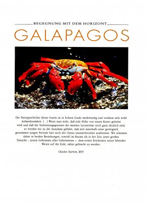 gebrauchtes Buch – Autorenkollektiv – Galapagos - Reihe : Begegnung mit dem Horizont