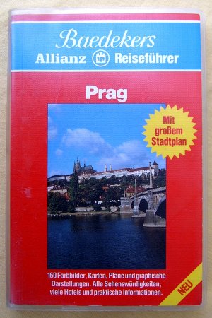 gebrauchtes Buch – Baedekers – PRAG , Baedekers Allianz Reiseführer, mit großem Stadtplan