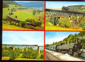 gebrauchtes Buch – Ansichtskarte – Eisenbahnen, Eisenbahnbrücken und Viadukte u.a. Epfenhofener Brücke