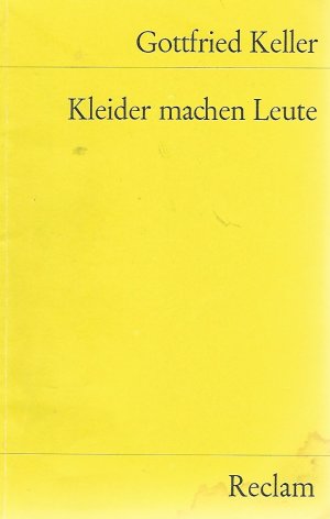 gebrauchtes Buch – Gottfried Keller – Kleider machen Leute