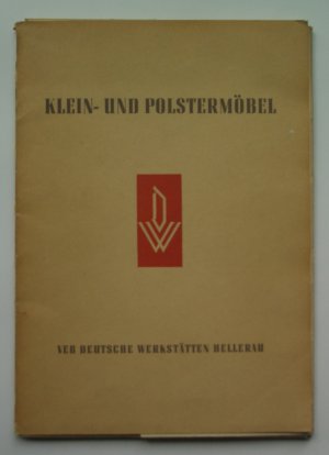 Preisliste 1954. Klein- und Polstermöbel