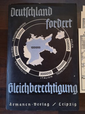 antiquarisches Buch – Major a. D – Deutschland fordert Gleichberechtigung - Eine Sammlung von Aufsätzen und Rundfunkreden über die Fragen der Gleichberechtigung, Sicherheit und Abrüstung