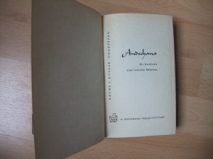 gebrauchtes Buch – Käthe v. Roeder-Gnadeberg – Andschana