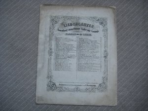 ADELAIDE , für Sopran oder Tenor , aus LIEDERGARTEN Sammlung auserlesener Lieder und Gesänge mit Begleitung des Pianoforte oder der Guitarre