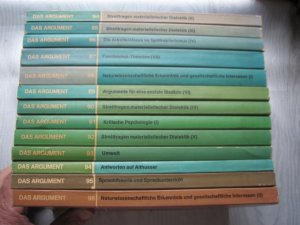 Das Argument. Zeitschrift für Philosophie und Sozialwissenschaften: 50 Ausgaben Nr. 84 bis 118 - 35 Hefte 6 Jahre komplett 1974 bis 1979