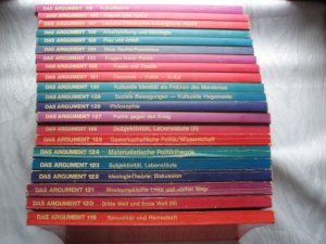 Das Argument. Zeitschrift für Philosophie und Sozialwissenschaften: 40 Ausgaben Nr. 120 bis 159 komplett.