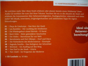 gebrauchtes Hörbuch – BARCELONA - Audio Reiseführer und Hörerlebnis - Eine akustische Einstimmung - Tipps und Anregungen für Ihren Städtetrip