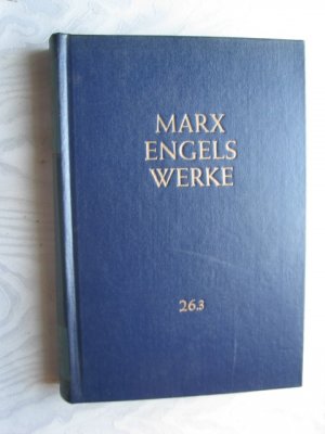 gebrauchtes Buch – Marx, Karl/Engels – Werke, Bd. 26.3 : Theorien über den Mehrwert